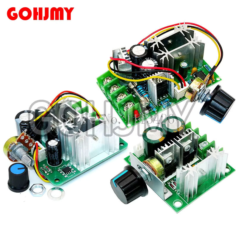 GOHJMY PWM DC-Motordrehzahlregler für 6–90 V Hochleistungs-Antriebsmodul 10 A/15 A/20 A - Bild 2