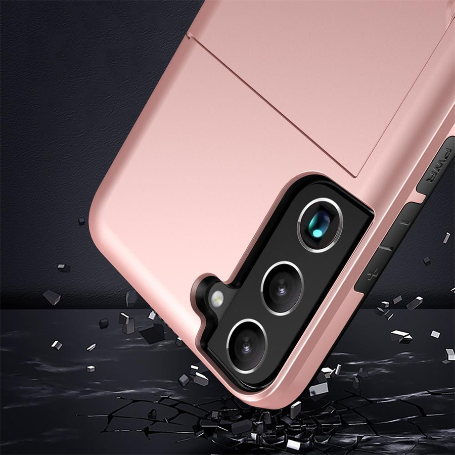 Samsung Galaxy Smartphone Hülle mit Kartenhalter als Portemonnaie-Schutz für S22 Ultra, S21 FE, S21 Plus, S20, S10 Plus und S10e - Bild 1