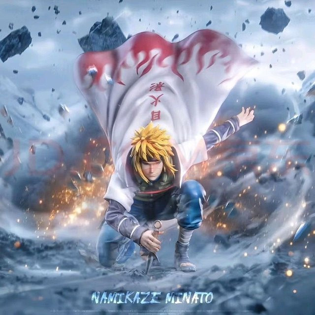 Bandai Naruto Minato Namikaze Doppelkopf-Wechselfigur, Einzelfigur - Bild 1