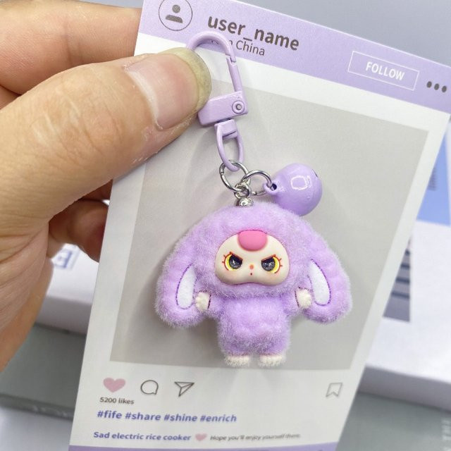 TAKARA TOMY Großohrige Puppen mit Schlüsselanhänger, Modepuppen, Set - Bild 1