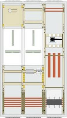 Hager Wandler- und Messschrank FP93WG2-LS in Weiß - Bild 1