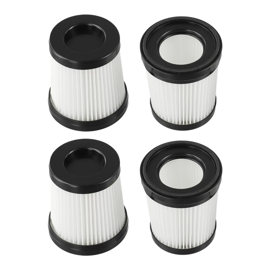 2/4 Stück waschbare HEPA-Filter Ersatz für Kalado KCV01 Akku-Staubsauger Zubehör in Weiß von VIBRATITE - Bild 3