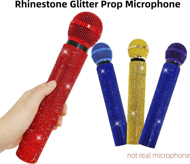 tongyue Glitzerndes Spielzeug-Mikrofon - Bild 1