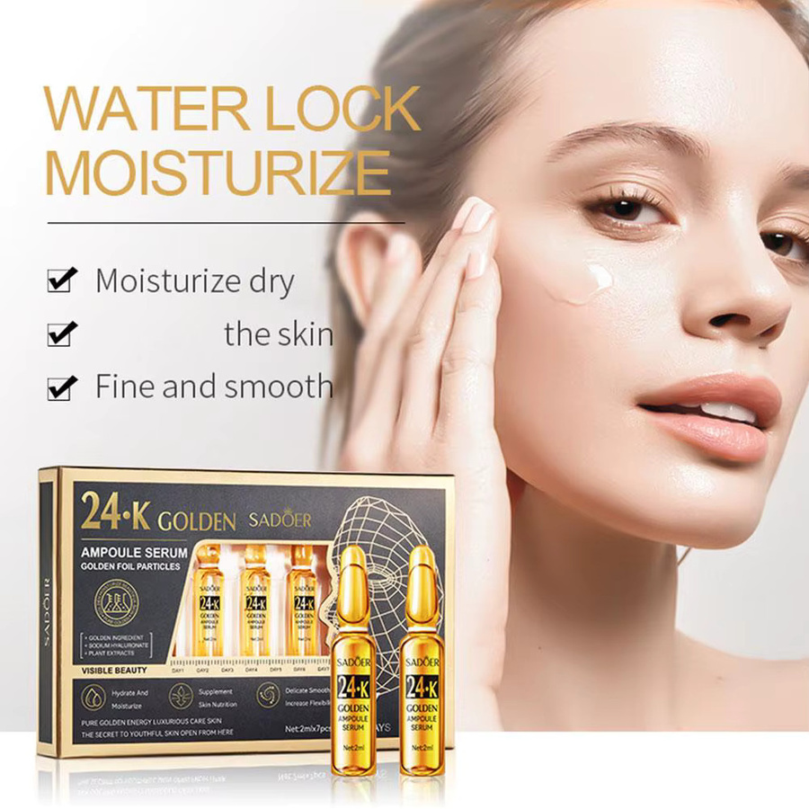SADOER Vitamin C Serum mit Hyaluronsäure, 7-teiliges Set - Bild 3