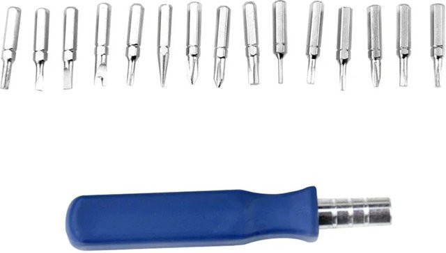 Skeyo Mini Schraubendreher-Set 16 in 1 mit magnetischem Werkzeug-Kit - Bild 1