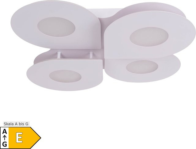 Näve LED CCT Deckenleuchte SMILLA rund in Weiß, Durchmesser: 50 cm - Bild 1