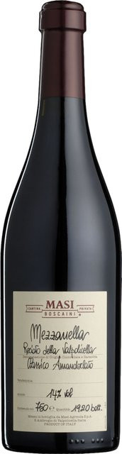 Mezzanella Amandorlato Recioto della Valpolicella, Dessertwein, Corvina/Rondinella/Molinara, 2017, Italien, lieblich, 14,0 %, 0,75 l - Bild 1