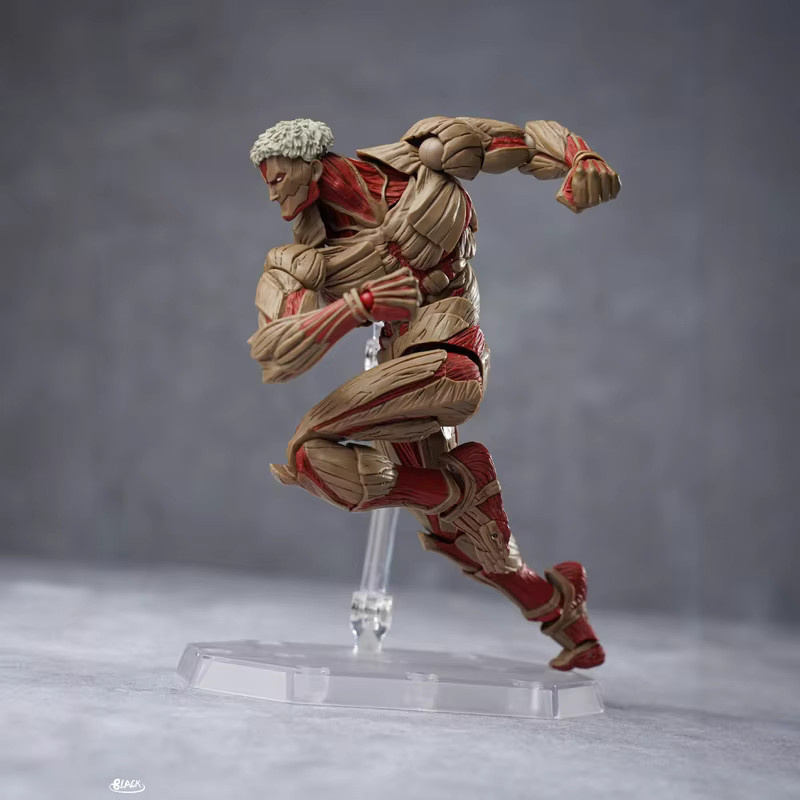 Kaiyodo Attack on Titan Eren Jaeger Amazing Yamaguchi Der Gepanzerte Titan, Actionfigur - Bild 2