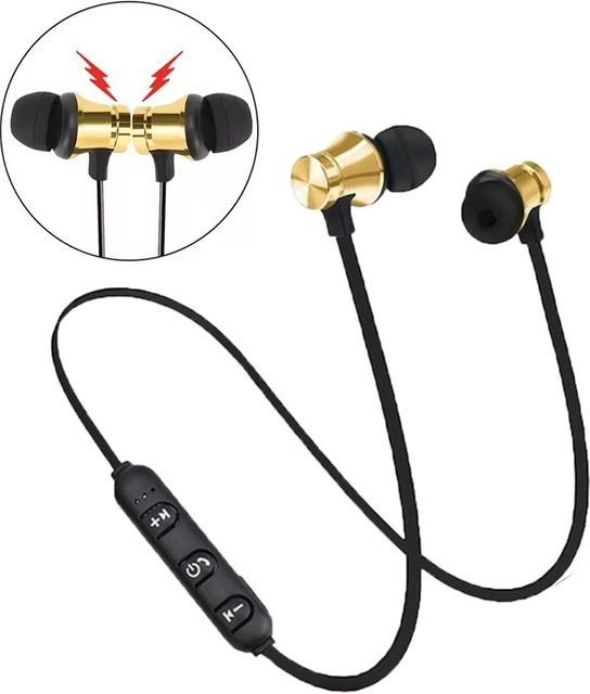 VORTNGLE Bluetooth 4.2 Stereo In-Ear Kopfhörer Musik-Headset in Schwarz oder Silber - Bild 1