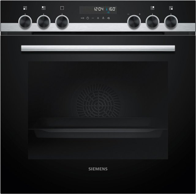 Siemens iQ500 Einbau Elektro-Herd HE578GBS3 in Edelstahl mit 71 l Volumen, Breite: 59,4 cm - Bild 1