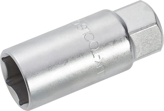 LUX-TOOLS Zündkerzennuss 21 mm aus Chrom-Vanadium in Silber - Bild 1