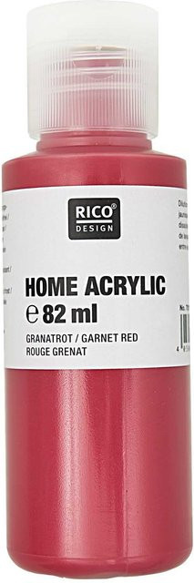 Rico Design Home Acryl in Granatrot - Bild 1