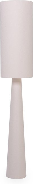 Stehlampe MOUTIQUE MADELEINE modern in Weiß mit Stoffschirm - Bild 1