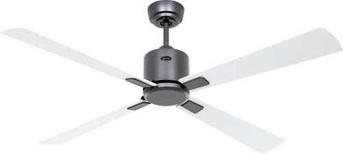 CasaFan ECO NEO III 132 Deckenventilator WiFi in Weiß/Lichtgrau mit Fernbedienung, Timer und Licht - Bild 1