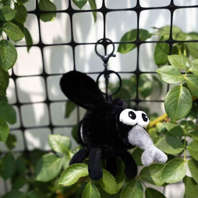 Yiran toy Mücken Plüschtier, 13-25cm, Schwarz - Bild 1