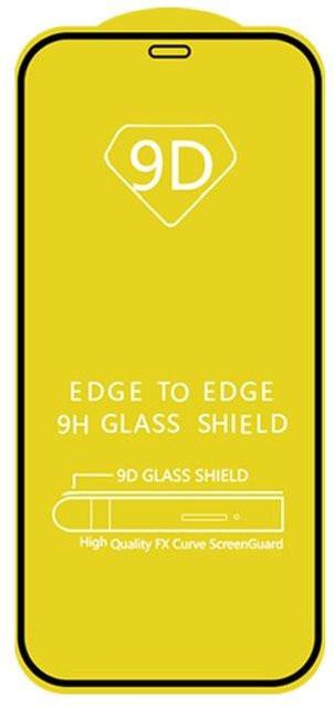 9D Gehärtetes Glas Vollbild Schutzfolie für Apple iPhone 15 Pro Max, 6.7 Zoll, Transparent - Bild 1