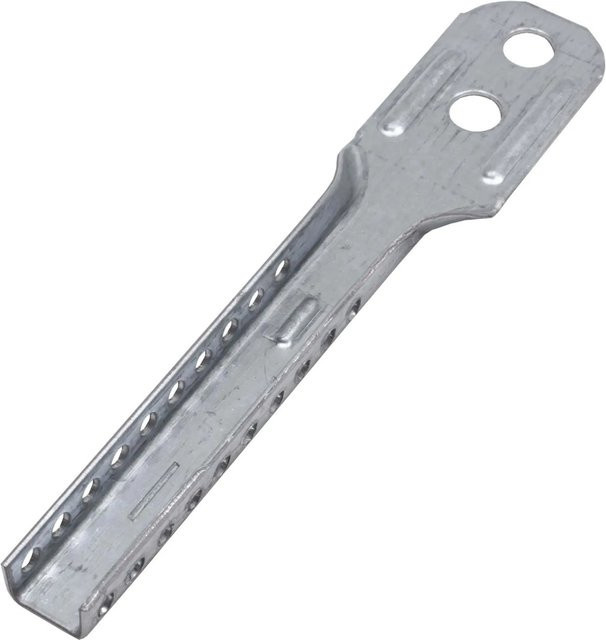 Protektor Nonius Abhänger Oberteil aus Stahl in Silber, Breite: 100 mm, Höhe: 84 mm - Bild 1