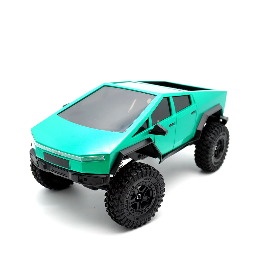 YSIDO RC TRX4M Rock Tarantula Nylon Buggy Körper Shell Chassis Kit, 1:18, Weiß - Bild 3
