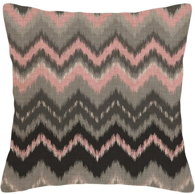 Delampa Kissenbezug mit Persischem Muster im Boho-Stil, Pink, Polyester - Bild 1