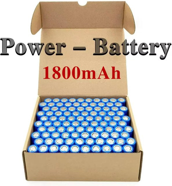 Manulife 18650 Lithium-Ionen-Akku 1800 mAh 3,7 V in Blau - Bild 1