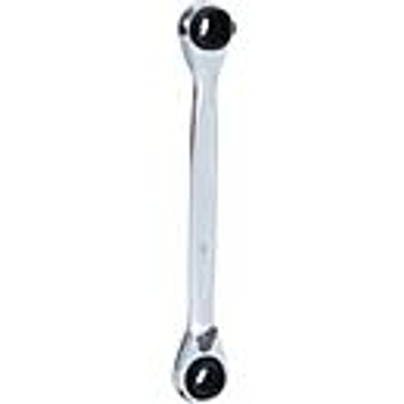 KS Tools GEARplus 4 in 1 Doppel-Ratschenringschlüssel umschaltbar, Farbe: Silber, Material: Chrom-Vanadium, Schlüsselweite: 8 x 9 x 10 x 11 mm - Bild 3