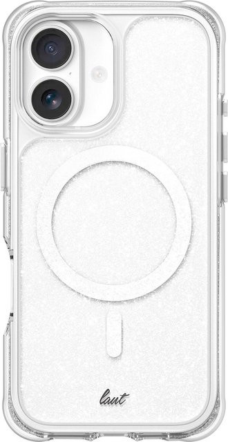 AERO SPARKLE Handyhülle für Apple iPhone 17 in Crystal Silver und Transparent - Bild 1