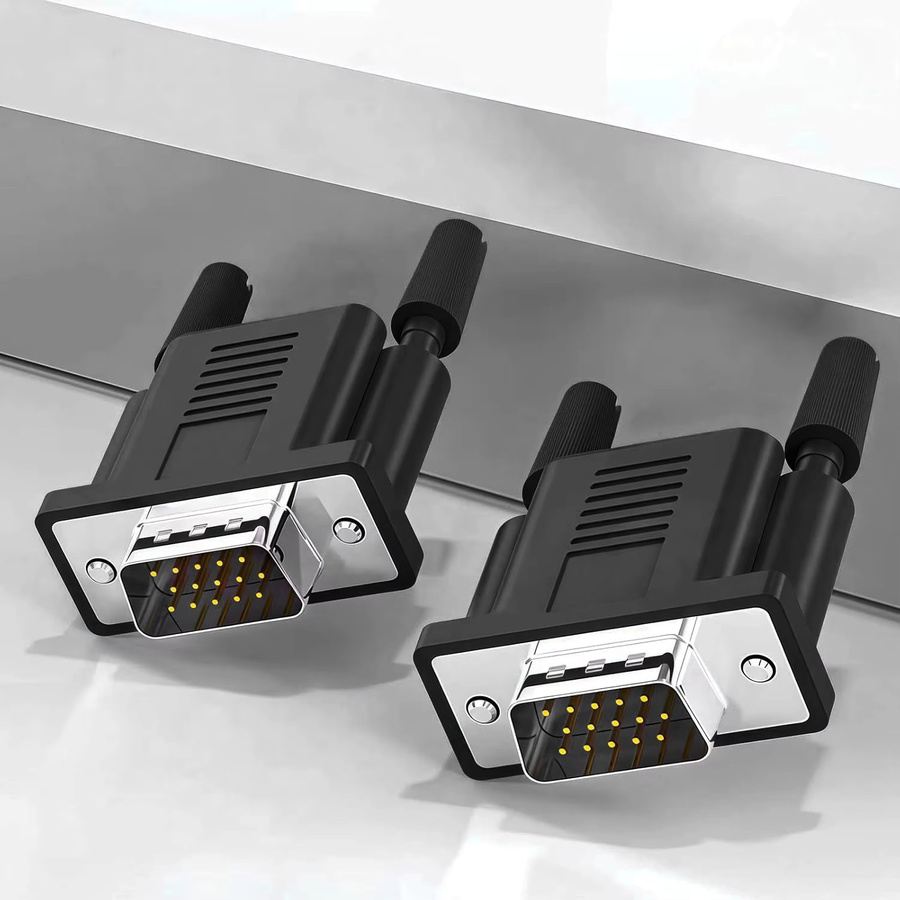 xieoery VGA Virtual Plug EDID Simulator Adapter in Schwarz für Headless-GPU-Erkennung mit Full HD Unterstützung bis 2560x1600@60Hz und 1920x1080@60Hz - Bild 3