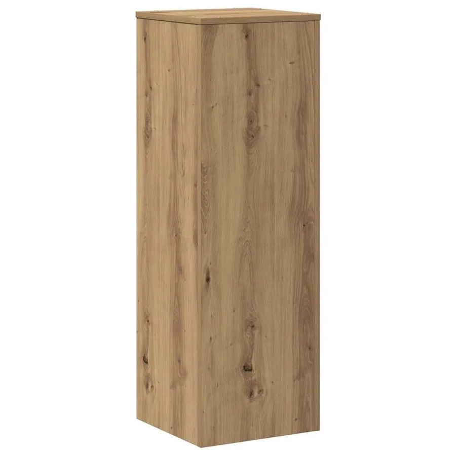 vidaXL Pflanzenständer Artisan-Eiche in Braun aus Holzwerkstoff, H x B x T: 100 x 33 x 33 cm - Bild 2