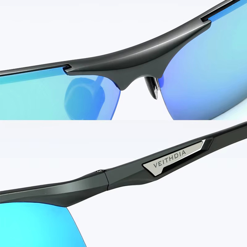 VEITHDIA V65FA62 Sportsonnenbrille, Aluminium, Vollrand - Bild 4