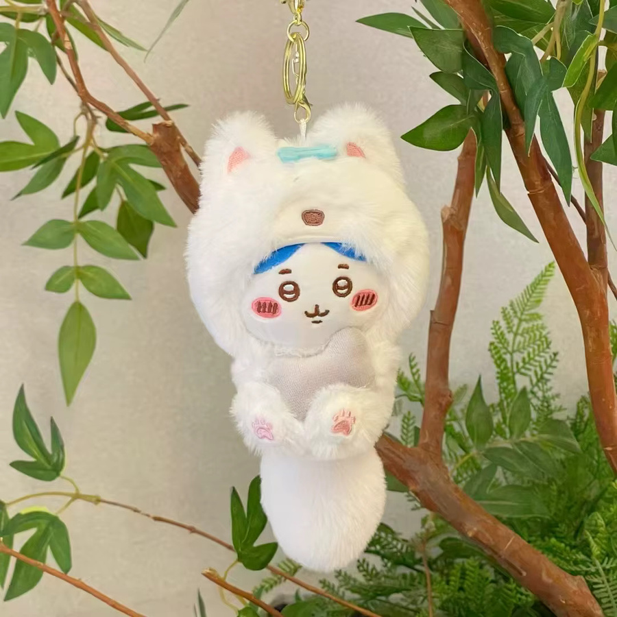 Bandai Jiyi Hachiware Plüsch-Anhänger, Plüschtier - Bild 4