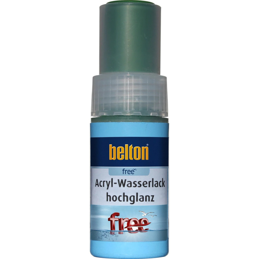 Belton Free AQUAcolours Lackstift Laubgrün RAL 6002 hochglänzend 9 ml - Bild 2