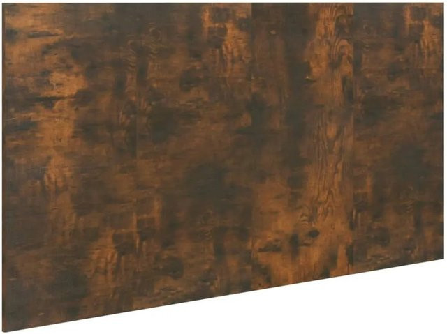 vidaXL Kopfteil aus Holzwerkstoff in Räuchereiche, Farbe: Braun, B: 160 cm, H: 80 cm, T: 1,5 cm - Bild 1