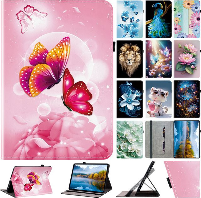 Huawei Tablet Lederhülle für Honor Pad X7 X8a X8B X9A X8 Pro und Matepad Mini M5 Lite T10s SE 10,4 - Bild 1