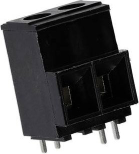Molex 399100102 Printklemme mit 2 Polen in Schwarz - Bild 1