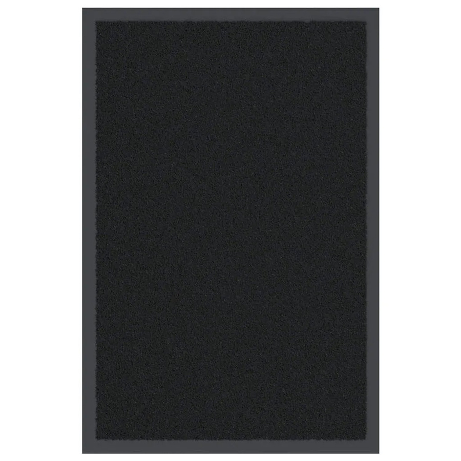 vidaXL Fußmatte Schwarz B: 40 cm, T: 60 cm - Bild 2