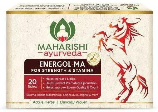 Maharishi Ayurveda Energol-MA, 20 Tabletten, 500 mg, Unisex - Bild 1