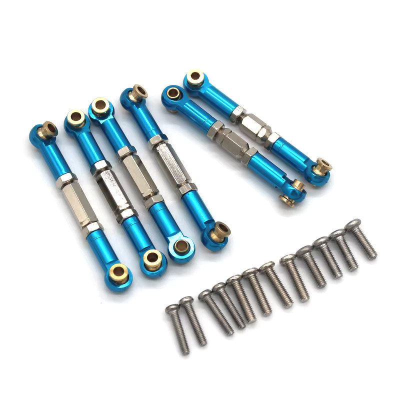 ZD Racing Metall-Spurstange, verstellbar, Upgrade, Rot - Bild 2
