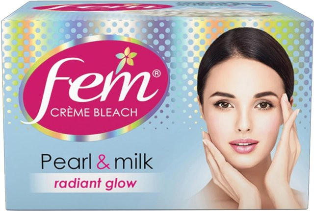 Fem Fairness Naturals Pearl Skin Bleichcreme mit Perlenextrakten, 24 g - Bild 1