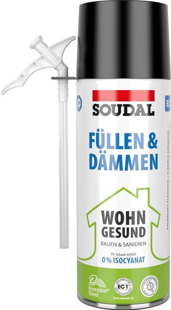 Soudal PU-Schaum Füllen & Dämmen SMX B2 aus MS-Polymer in Weiß 300 ml - Bild 1