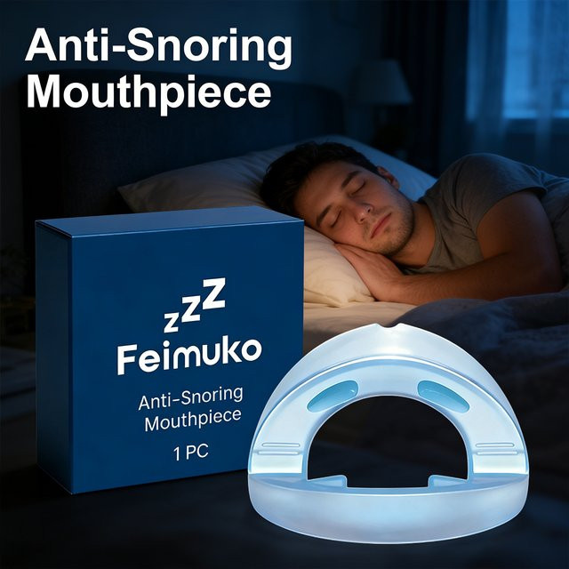 Feimuko Zahnschutz gegen Schnarchen, Unisex - Bild 1