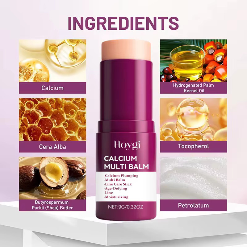 Hoygi Calcium Volume Multi Balm, Gesichts- und Augencreme mit Kollagen - Bild 5