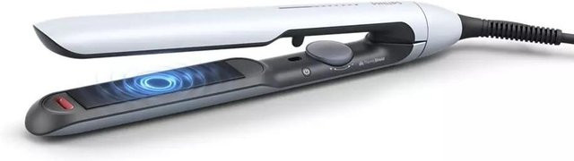 Philips Glätteisen 500 2xIONS BHS520/00, azurblau - Bild 1