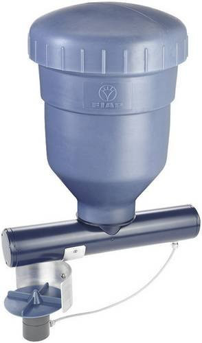 FIAP 1586-1 Elektronikfütterer mit Streuer in Blau für Fish Care mit 10kg Kapazität - Bild 1