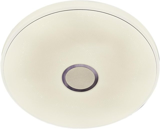 POCOline Deckenleuchte Joyce LED dimmbar mit Fernbedienung, Weiß und Chrom, Durchmesser: 70 cm - Bild 1