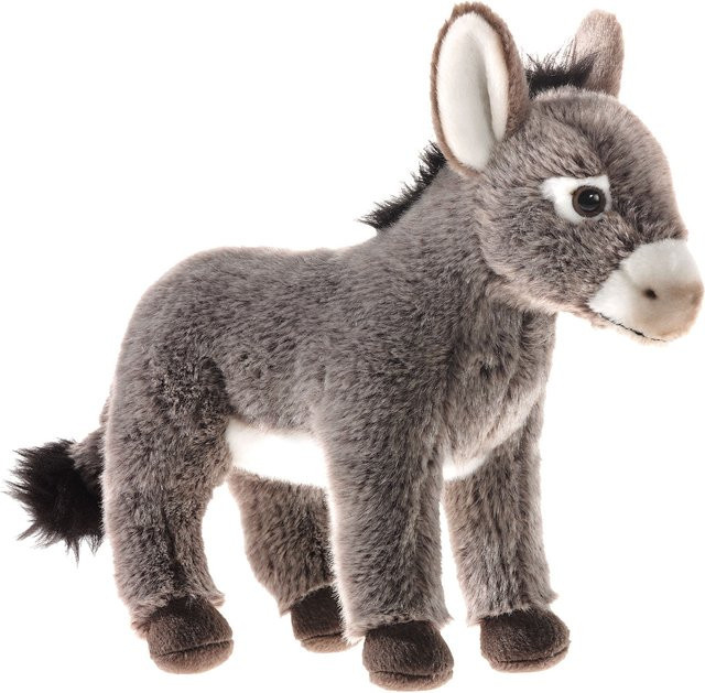 MISANIMO Streichelzoo Esel, Plüsch / Textil, Grau - Bild 1