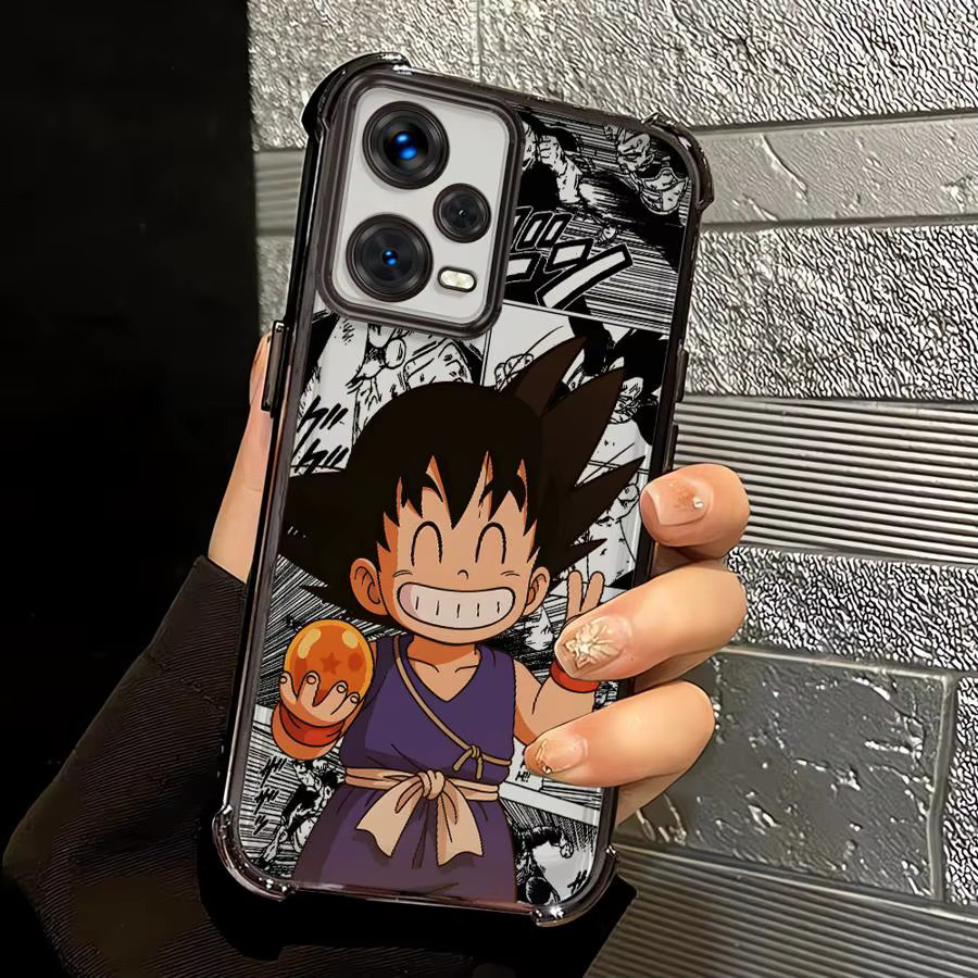 Xiaomi Handyhülle Dragon Ball Goku Design Soft Cover für Redmi Note 14 Pro Plus 13 12 11 10S 9S Multicolor - Bild 5