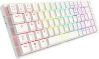 Sharkoon PureWriter W65 Tastatur mit Scissor-Switch in Weiß, Bluetooth und USB-C, QWERTZ DE Layout - Bild 1