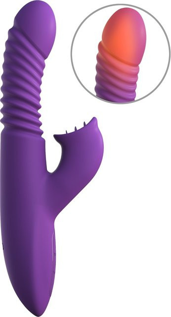 Pipedream Fantasy For Her Rabbitvibrator zur Klitorisstimulation in Lila, Länge: 23,5 cm - Bild 2