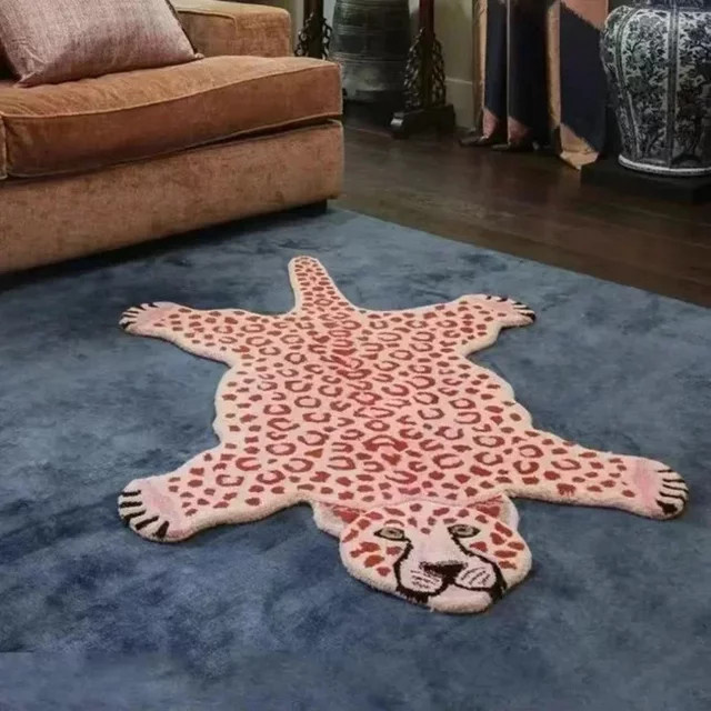 VIKAMA Imitation Kaschmir-Teppich rutschfest für Wohnzimmer, Schlafzimmer und Badezimmer - Bild 1