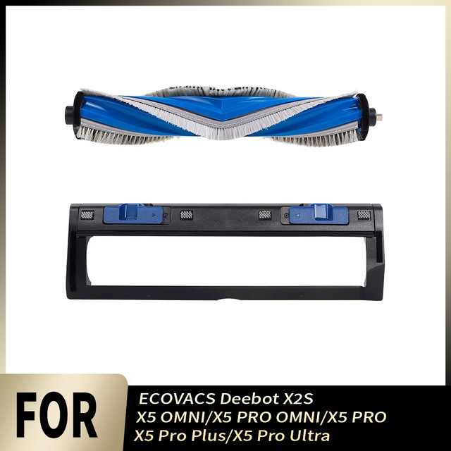 Ecovacs Deebot X2S X5 OMNI X5 PRO OMNI X5 PRO X5 Pro Plus X5 Pro Ultra Ersatz Rollenbürste und Hauptbürstenabdeckung - Bild 1